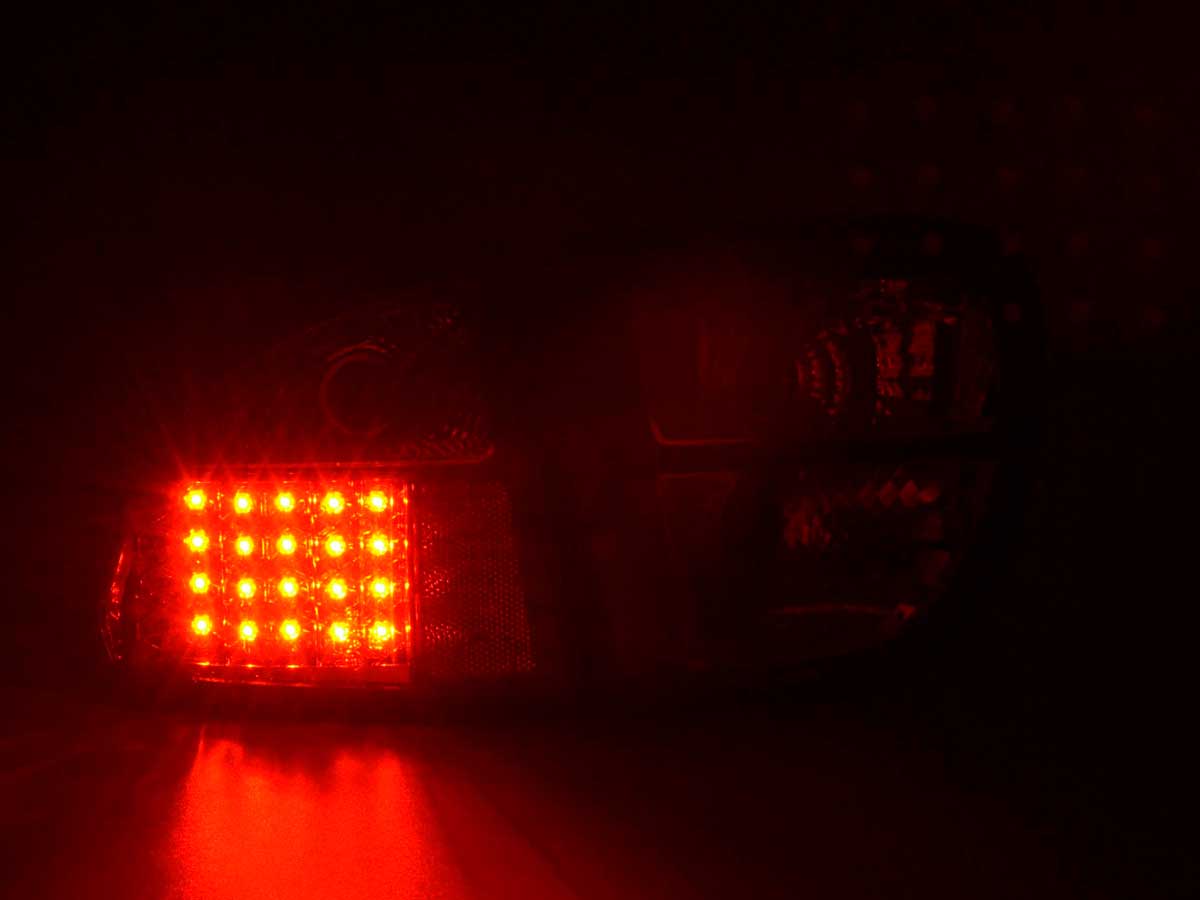 LED Rückleuchten Set Seat Leon Typ 1M Bj. 1999-2005 schwarz
