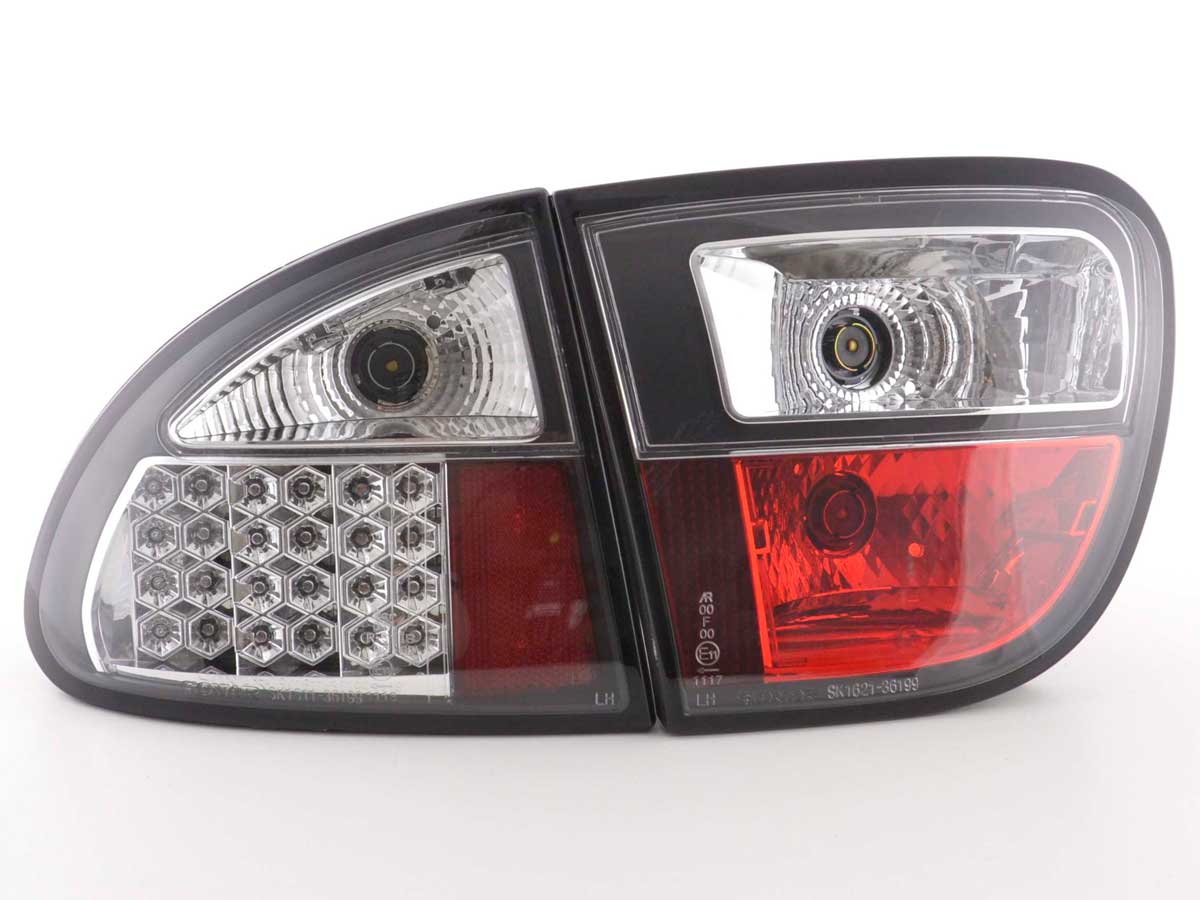 LED Rückleuchten Set Seat Leon Typ 1M Bj. 1999-2005 schwarz