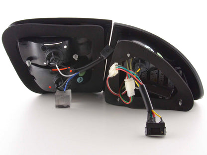 LED Rückleuchten Set Seat Leon Typ 1M Bj. 1999-2005 chrom