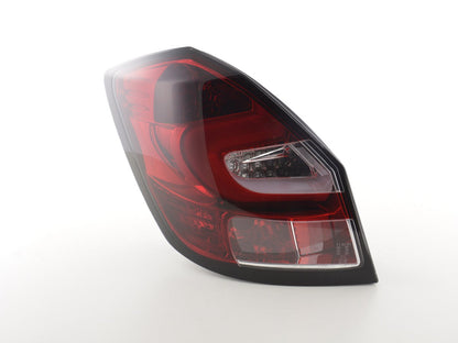 LED Rückleuchten Set Skoda Fabia 5-türig Bj. ab 2007 klar/rot