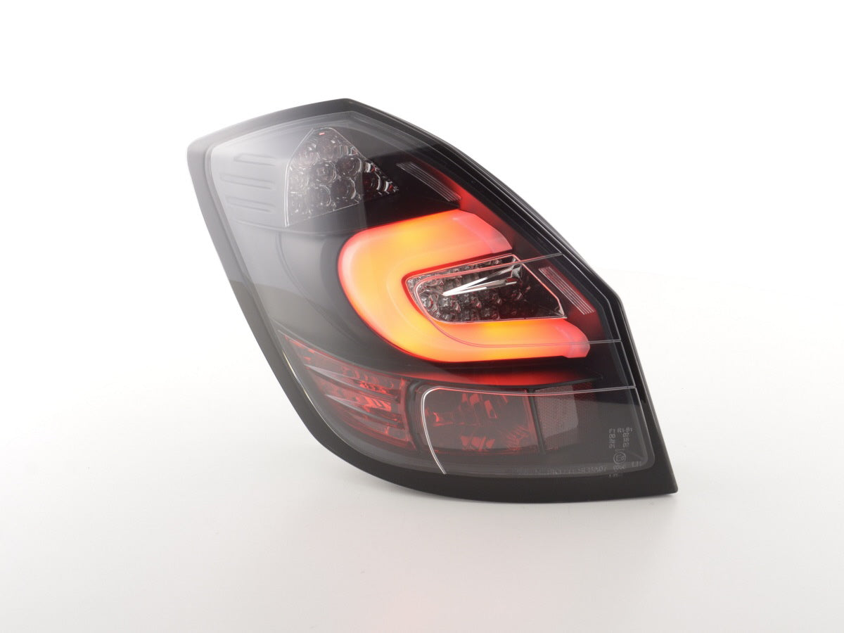 LED Rückleuchten Set Skoda Fabia 5-türig Bj. ab 2007 schwarz