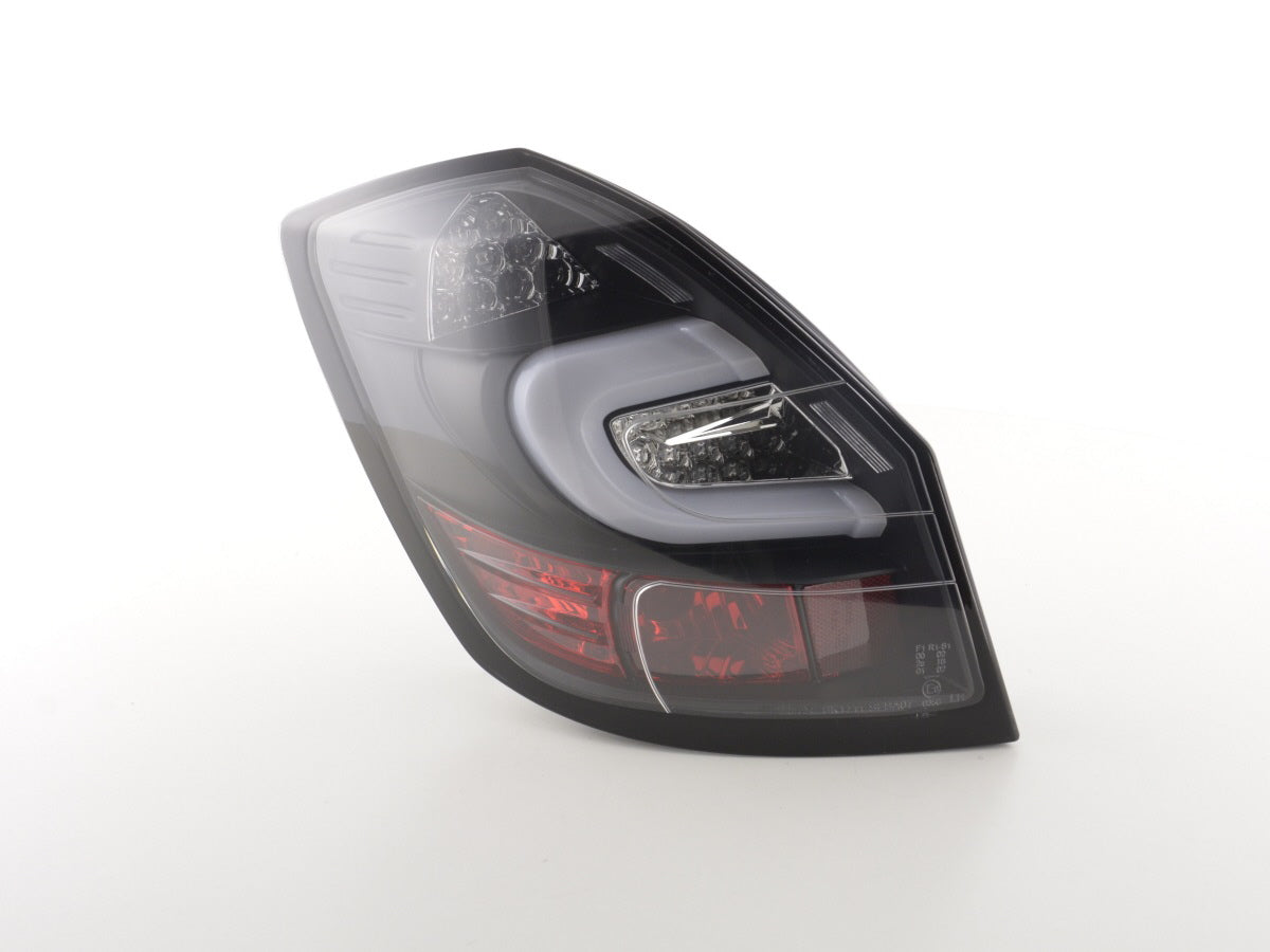 LED Rückleuchten Set Skoda Fabia 5-türig Bj. ab 2007 schwarz