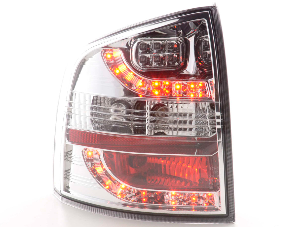 LED Rückleuchten Set Skoda Octavia Combi Typ 1Z Bj. 05-12 chrom