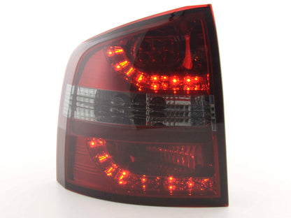 LED Rückleuchten Set Skoda Octavia Combi Typ 1Z Bj. 05-12 rot/schwarz