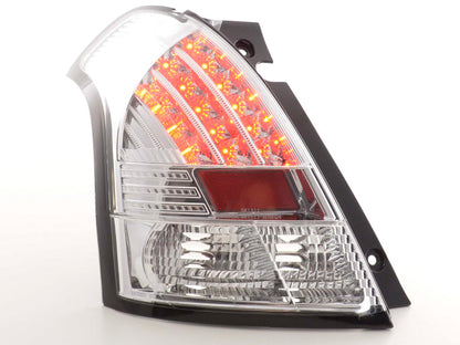 LED Rückleuchten Set Suzuki Swift Bj. 04-10 chrom