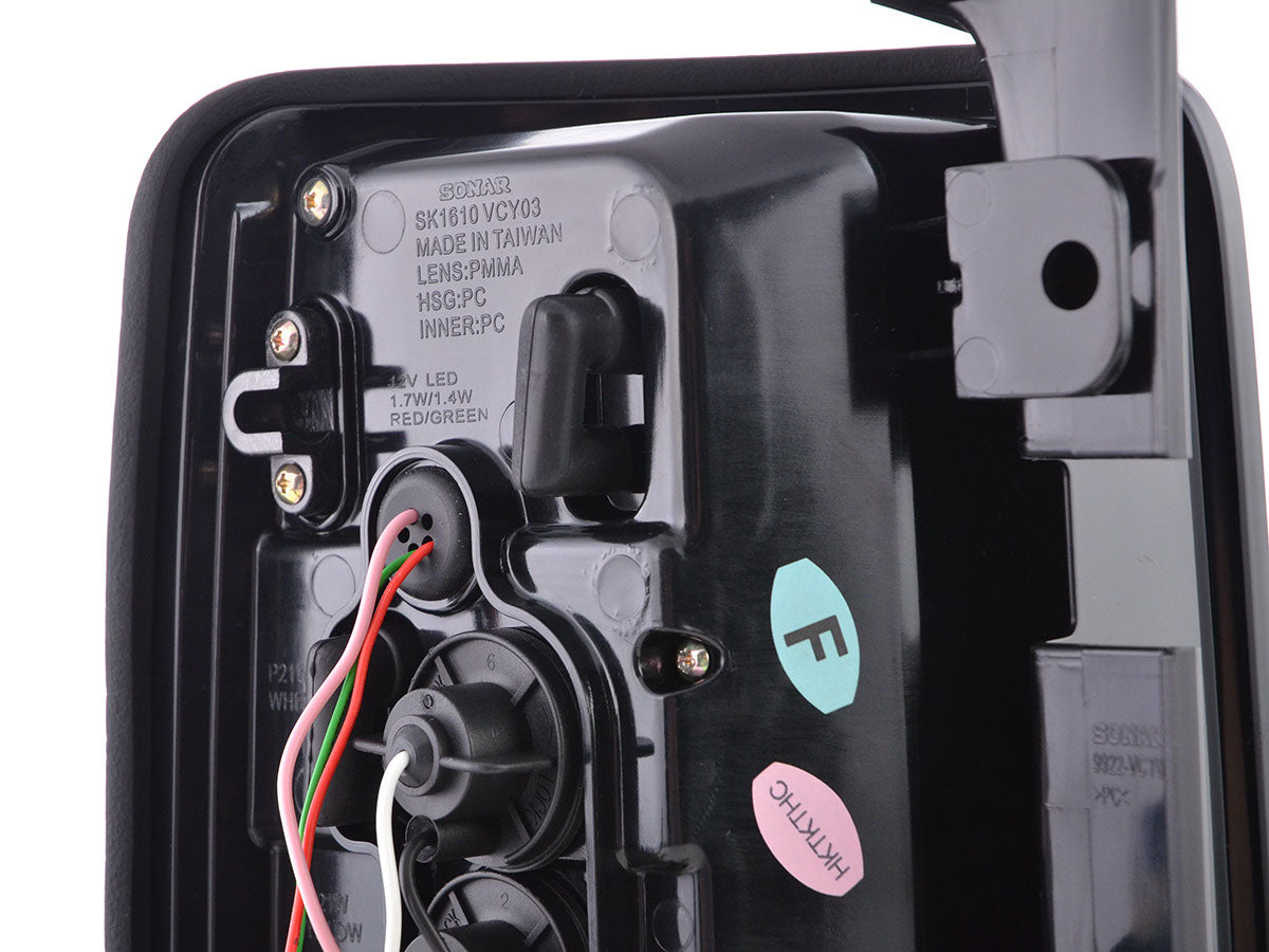 LED Rückleuchten Set Lightbar VW Caddy 2K  03-15 smoke