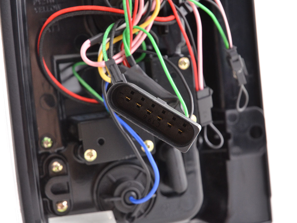 LED Rückleuchten Set Lightbar VW Caddy 2K  03-15 schwarz