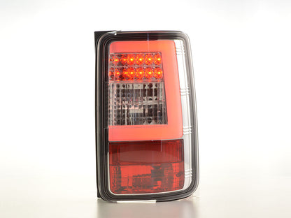 LED Rückleuchten Set Lightbar VW Caddy (2K) Bj. 03-15 chrom