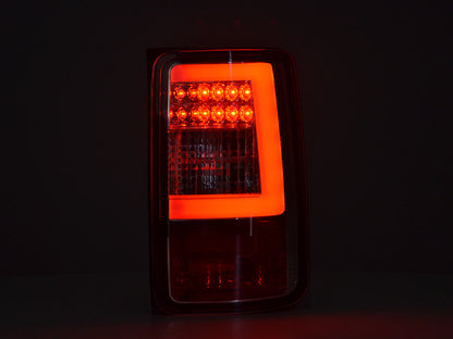 LED Rückleuchten Set Lightbar VW Caddy (2K) Bj. 03-15 chrom