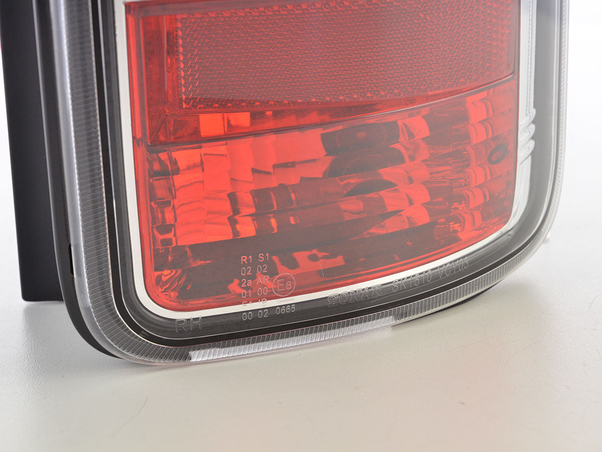 LED Rückleuchten Set Lightbar VW Caddy (2K) Bj. 03-15 chrom
