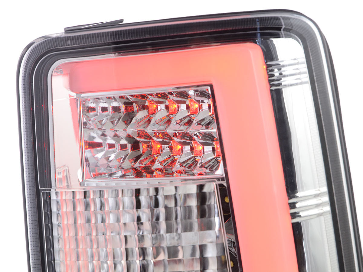 LED Rückleuchten Set Lightbar VW Caddy (2K) Bj. 03-15 chrom