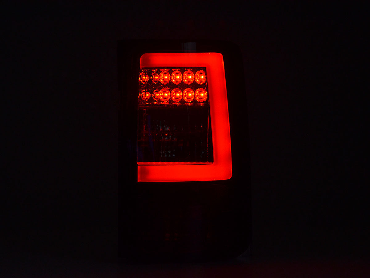 LED Rückleuchten Set Lightbar VW Caddy (2K) Bj. 03-15 rot/smoke