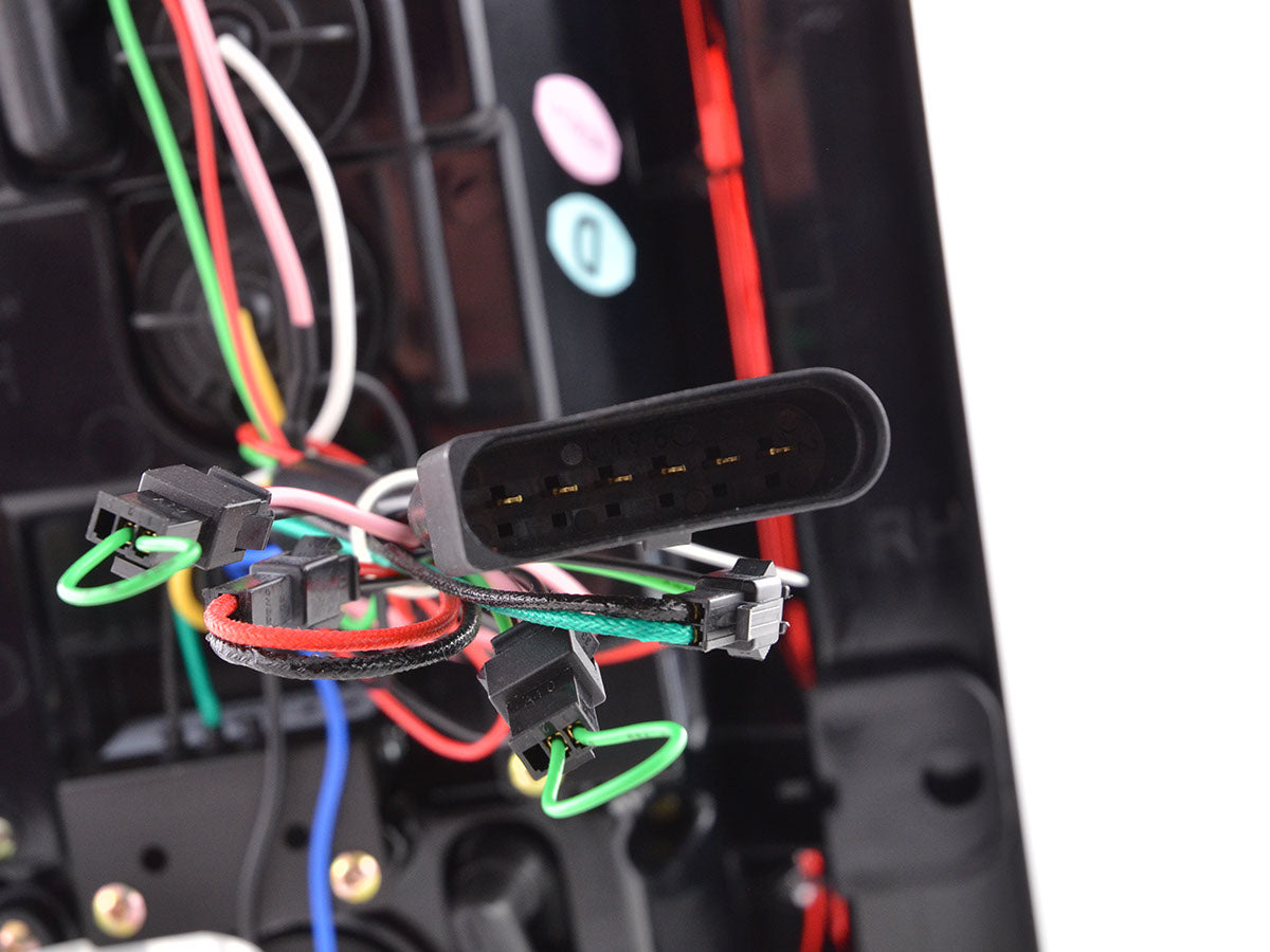 LED Rückleuchten Set Lightbar VW Caddy (2K) Bj. 03-15 rot/smoke