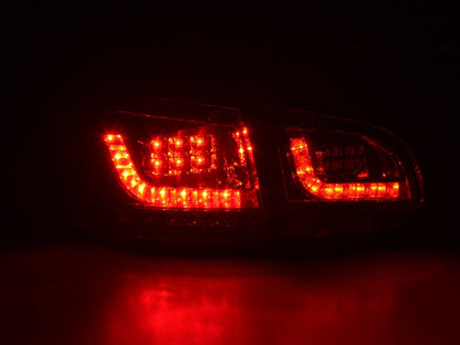 LED Rückleuchten Set VW Golf 6 (1K) Bj. 08-13 rot/schwarz
