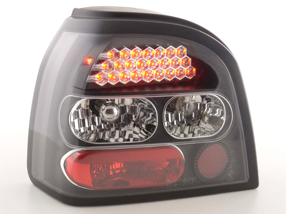 LED Rückleuchten Set VW Golf 3 Typ 1HXO Bj. 92-97 schwarz