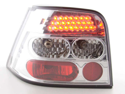 LED Rückleuchten Set VW Golf 4 Typ 1J Bj. 98-02 chrom