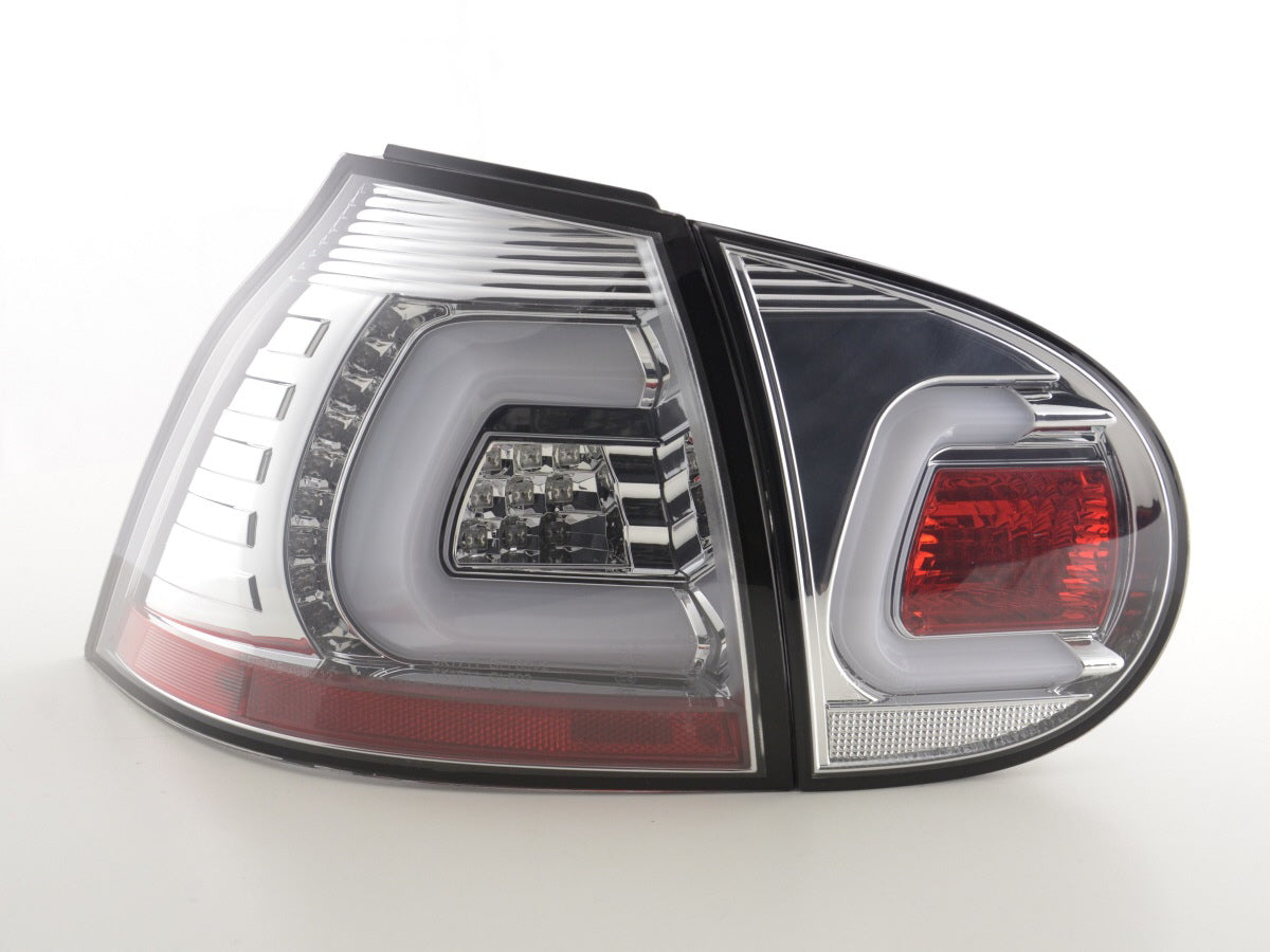 LED Rückleuchten Set VW Golf 5 Bj. 03-08 chrom