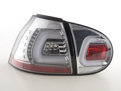 LED Rückleuchten Set VW Golf 5 Bj. 03-08 chrom