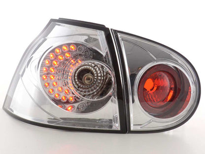 LED Rückleuchten Set VW Golf 5 Typ 1K Bj. 2003-2008 chrom