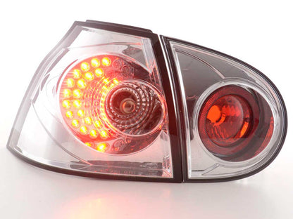 LED Rückleuchten Set VW Golf 5 Typ 1K Bj. 2003-2008 chrom