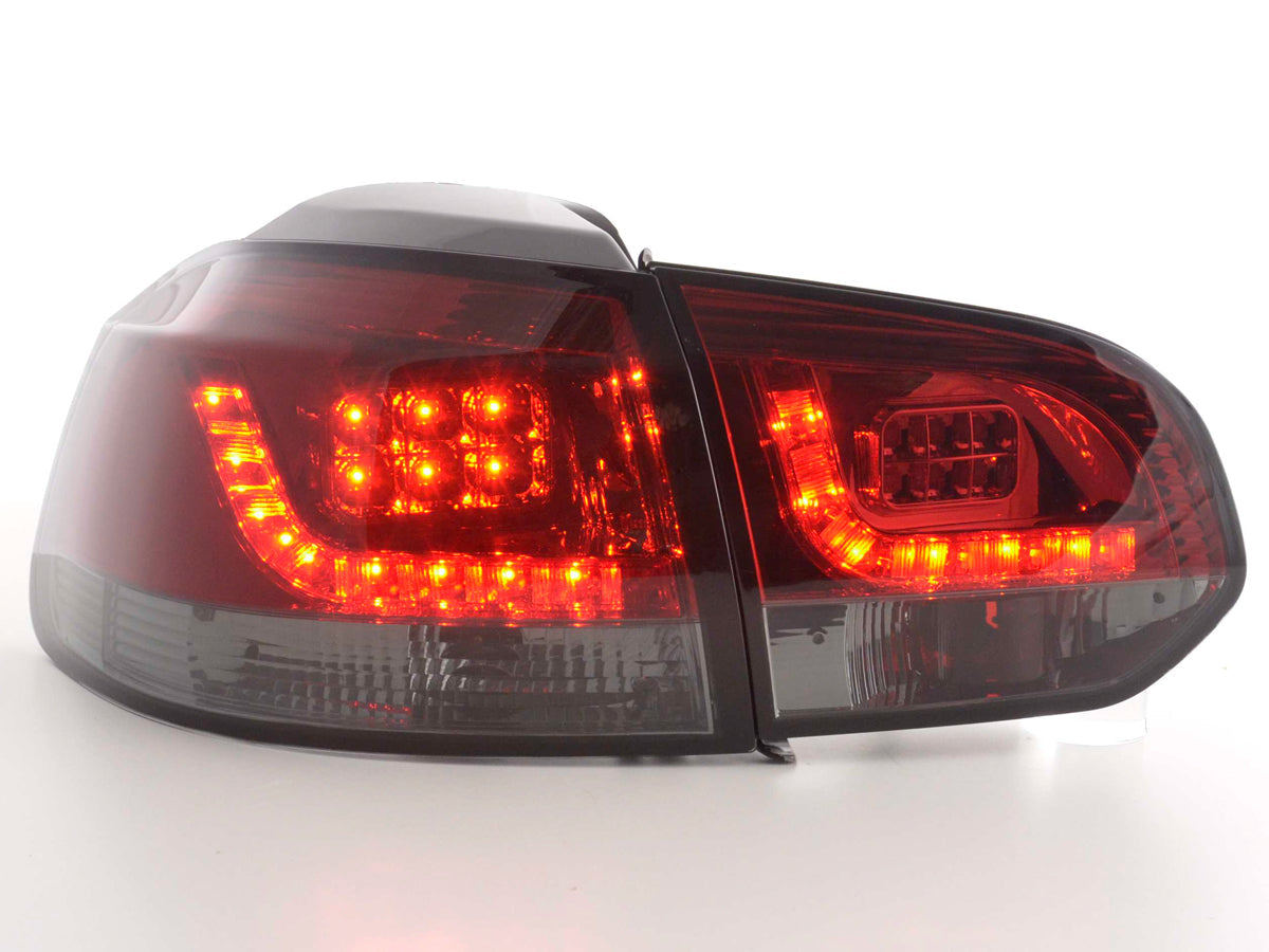 LED Rückleuchten Set VW Golf 6 Typ 1K  2008-2012 rot/schwarz