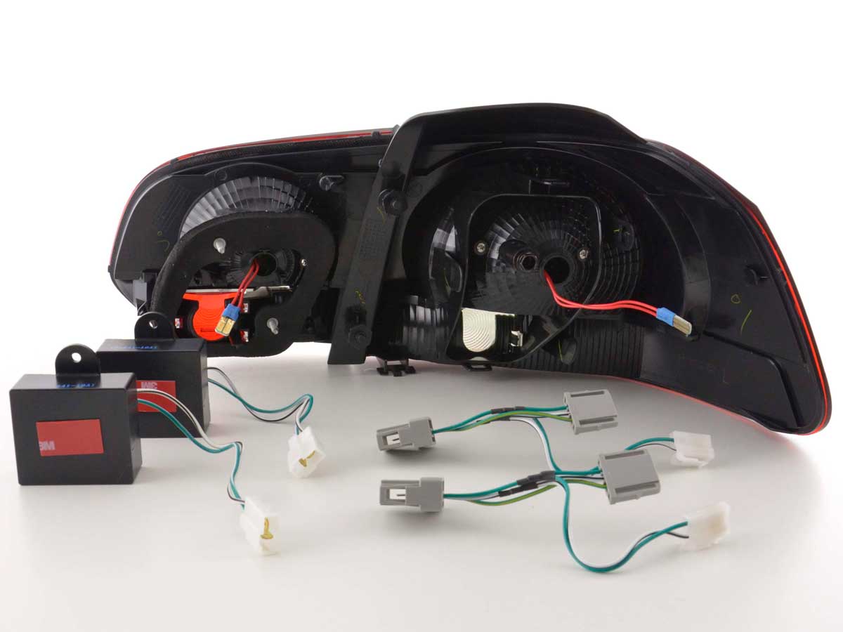LED Rückleuchten Set VW Golf 6 Typ 1K Bj. 08- schwarz/rot