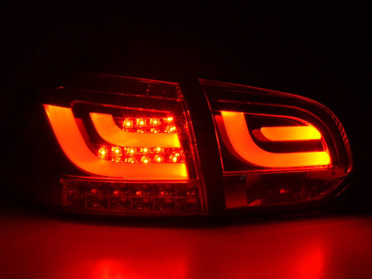 LED Rückleuchten Set VW Golf 6 Typ 1K Bj. 2008 bis 2012 rot/klar mit Led Blinker