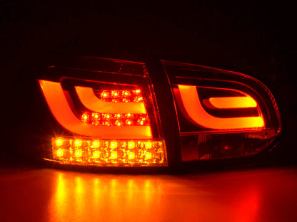 LED Rückleuchten Set VW Golf 6 Typ 1K Bj. 2008 bis 2012 rot/klar mit Led Blinker