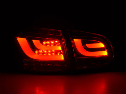 LED Rückleuchten Set VW Golf 6 Typ 1K Bj. 2008 bis 2012 rot/schwarz mit Led Blinker
