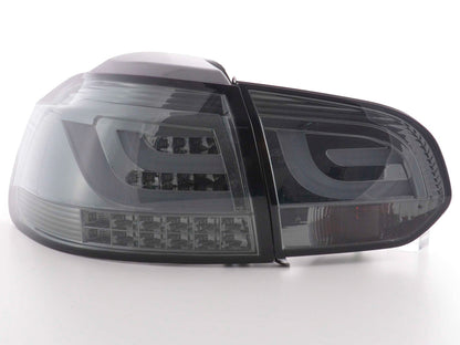 LED Rückleuchten Set VW Golf 6 Typ 1K Bj. 2008-2012 schwarz mit Led Blinker