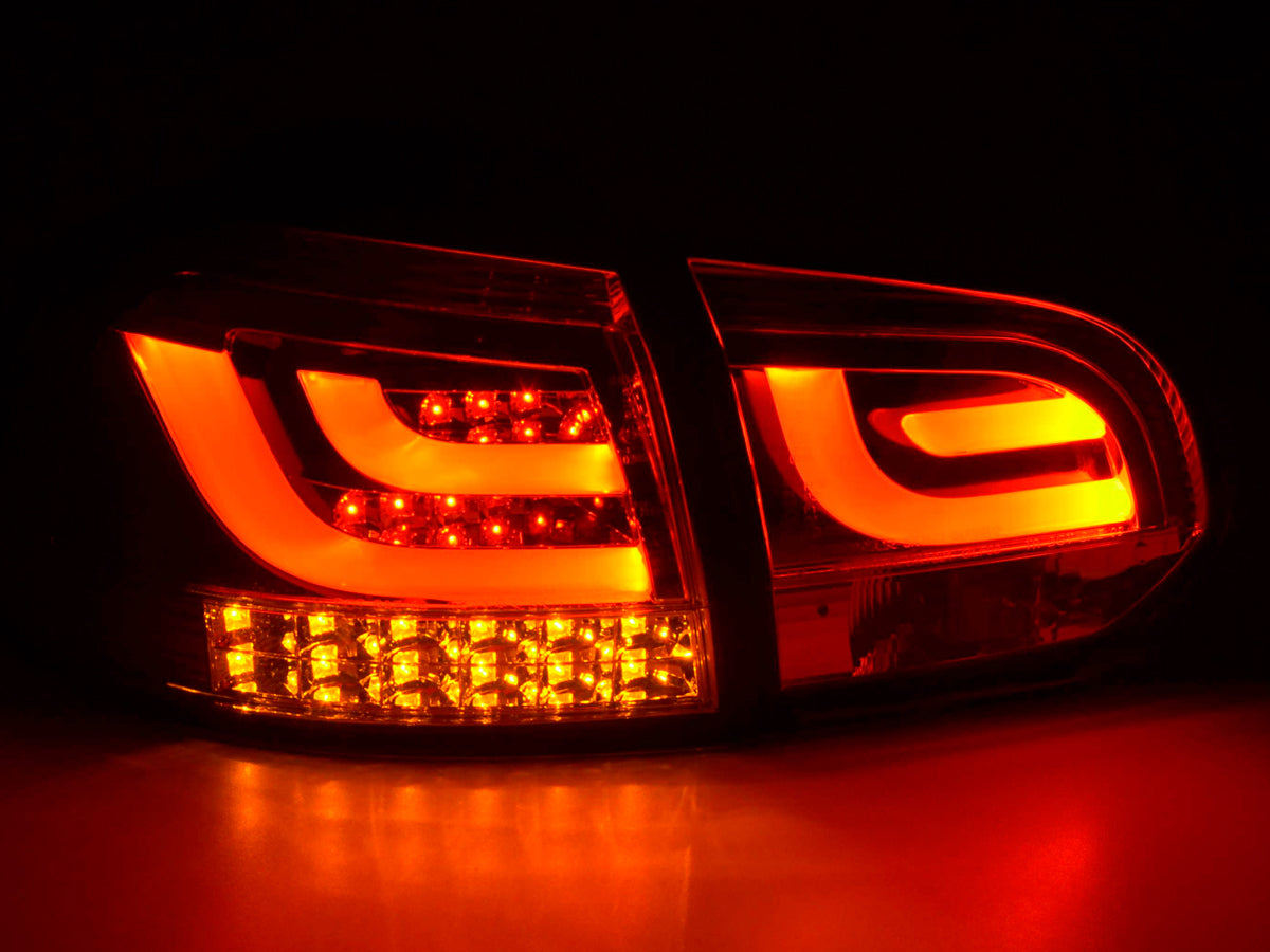 LED Rückleuchten Set VW Golf 6 Typ 1K Bj. 2008-2012 chrom mit Led Blinker