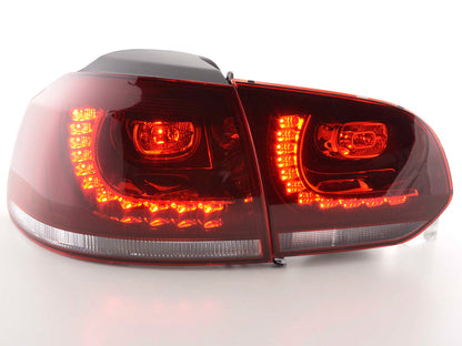 LED Rückleuchten Set VW Golf 6 Typ 1K  2008-2012 rot/klar GTI-Look