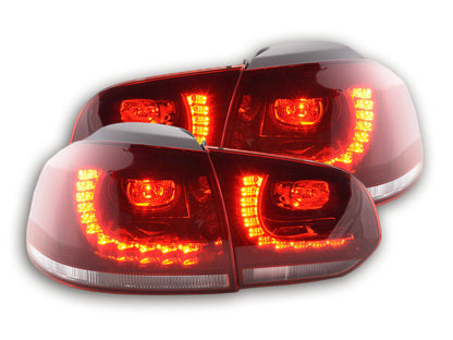 LED Rückleuchten Set VW Golf 6 Typ 1K  2008-2012 rot/klar GTI-Look