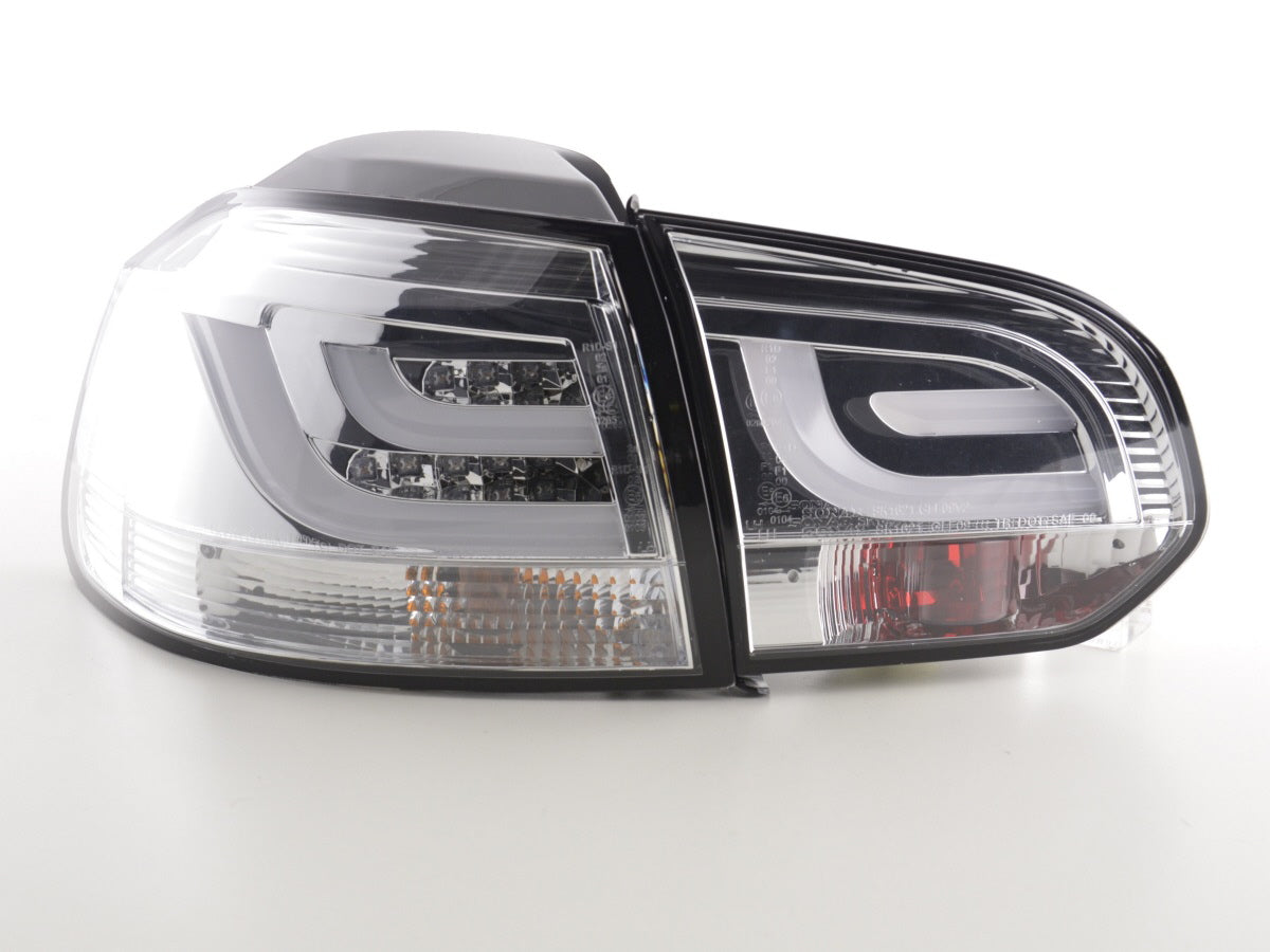 LED Rückleuchten Set VW Golf 6 Typ 1K Bj. 2008-2012 chrom