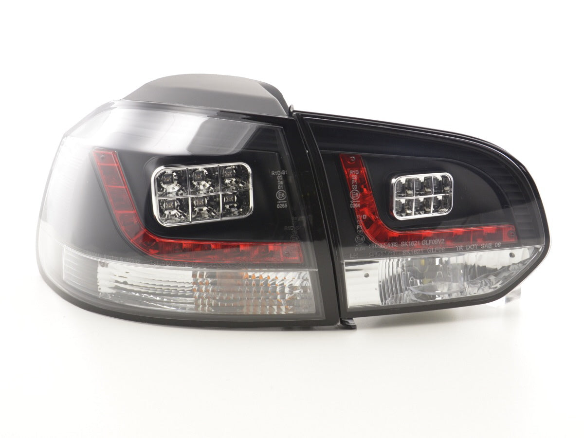 LED Rückleuchten Set VW Golf 6 Typ 1K Bj. 2008-2012 schwarz  für Rechtslenker