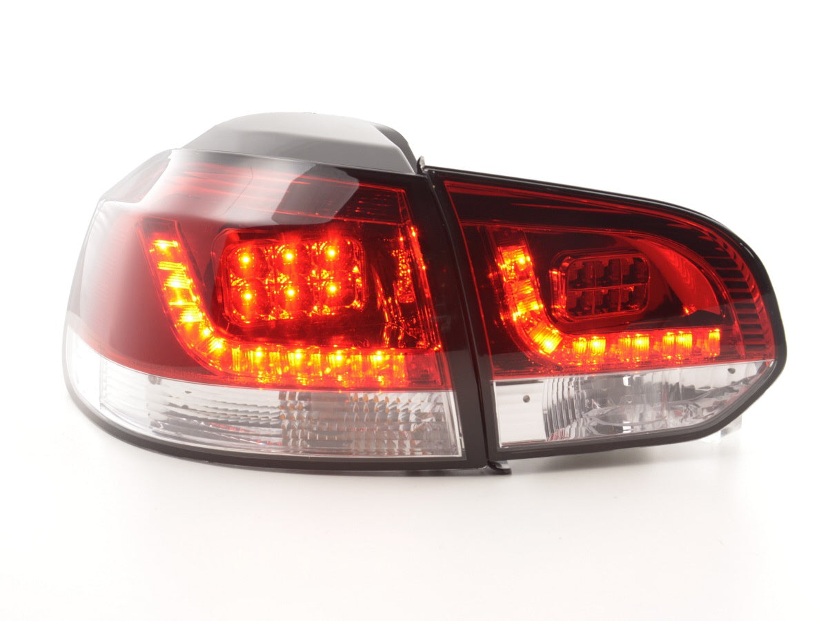 LED Rückleuchten Set VW Golf 6 Typ 1K Bj. 2008-2012 klar/rot für Rechtslenker