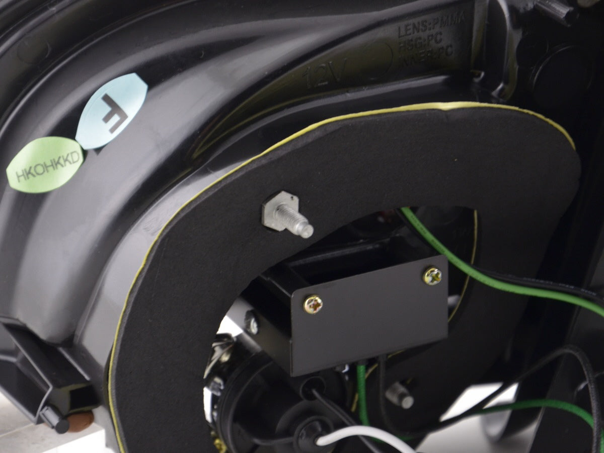 LED Rückleuchten Set VW Golf 6 Typ 1K Bj. 2008-2012 schwarz mit Led Blinker für Rechtslenker