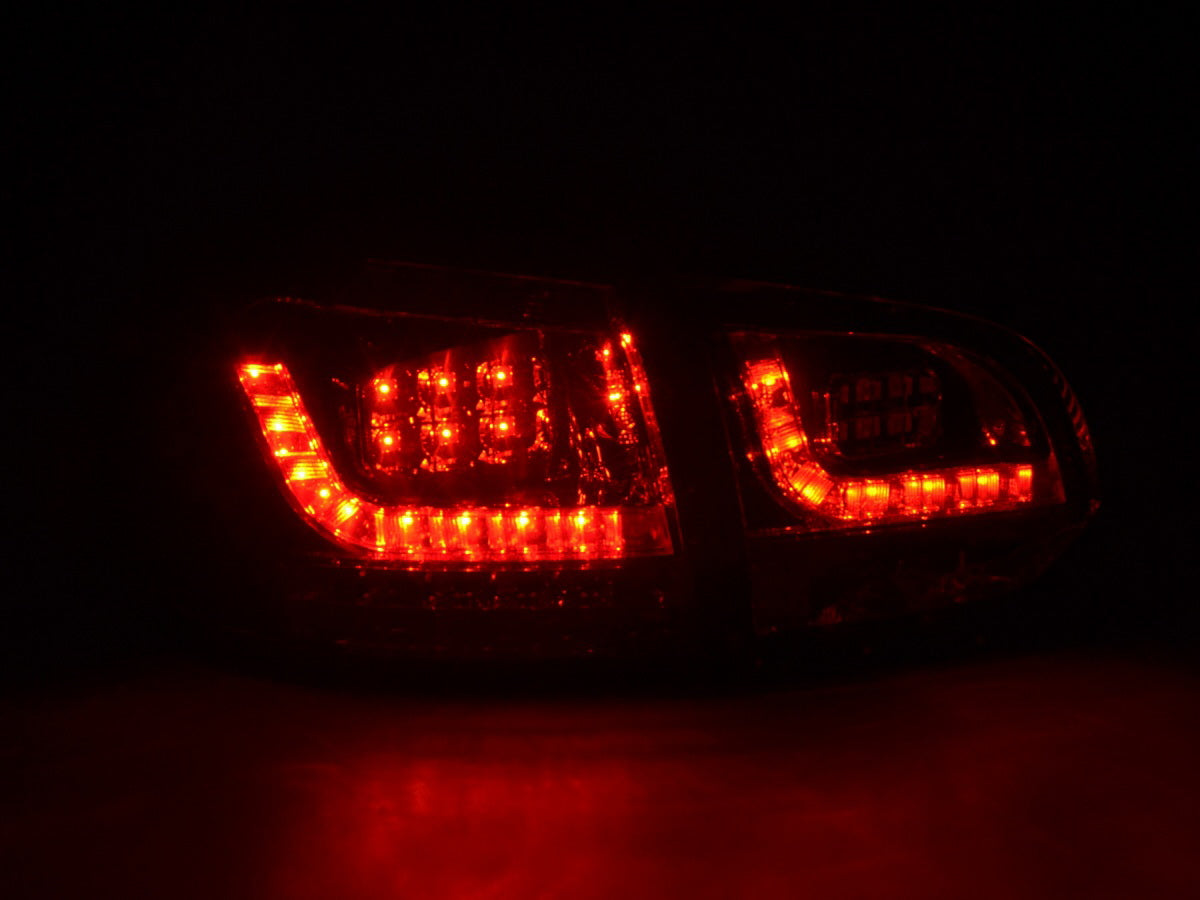 LED Rückleuchten Set VW Golf 6 Typ 1K Bj. 2008-2012 rot/schwarz mit Led Blinker für Rechtslenker