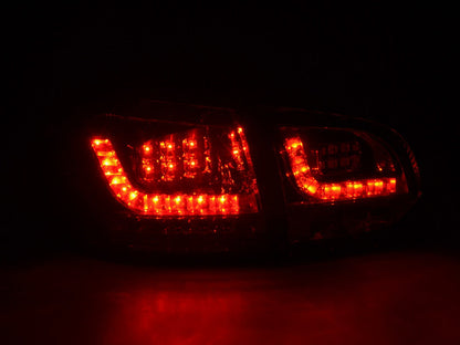 LED Rückleuchten Set VW Golf 6 Typ 1K Bj. 2008-2012 rot/schwarz mit Led Blinker für Rechtslenker