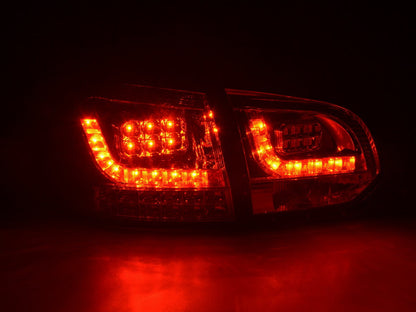 LED Rückleuchten Set VW Golf 6 Typ 1K Bj. 2008-2012 chrom mit Led Blinker für Rechtslenker