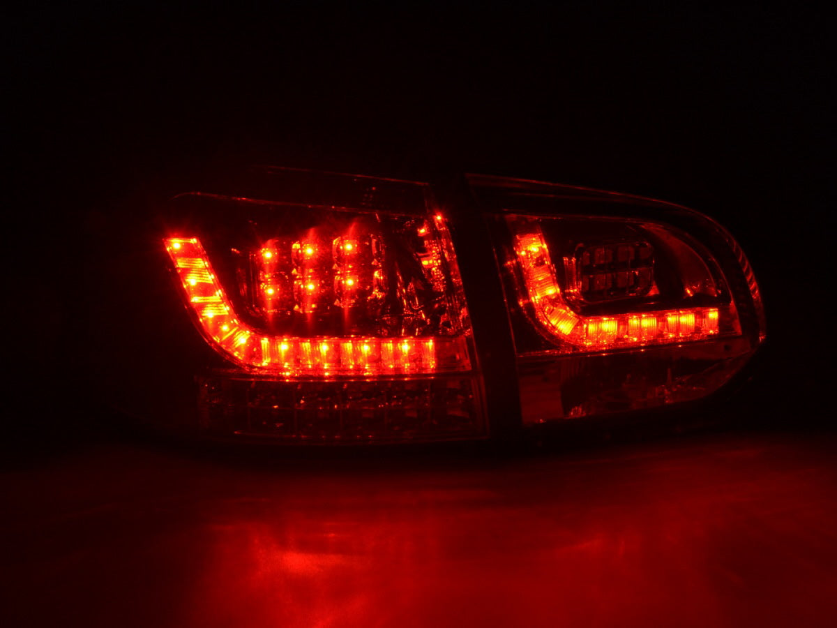 LED Rückleuchten Set VW Golf 6 Typ 1K Bj. 2008-2012 rot/klar mit Led Blinker für Rechtslenker