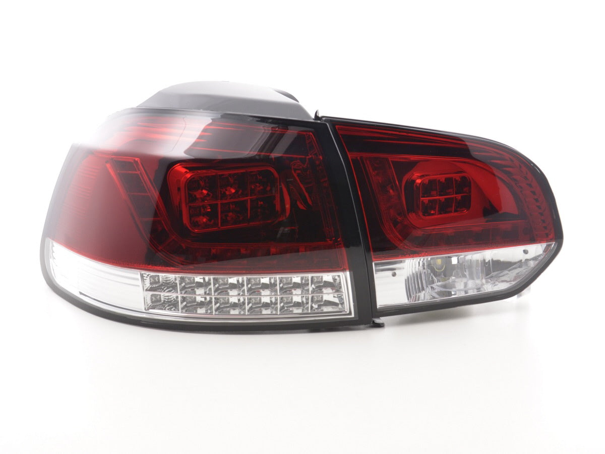 LED Rückleuchten Set VW Golf 6 Typ 1K Bj. 2008-2012 rot/klar mit Led Blinker für Rechtslenker