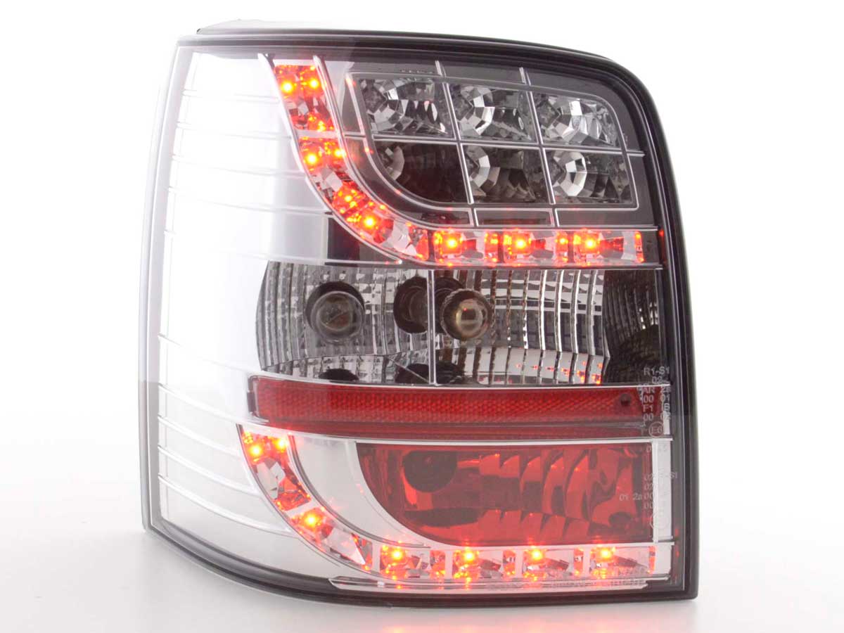 LED Rückleuchten Set VW Passat 3BG Variant Bj. 01-02 chrom