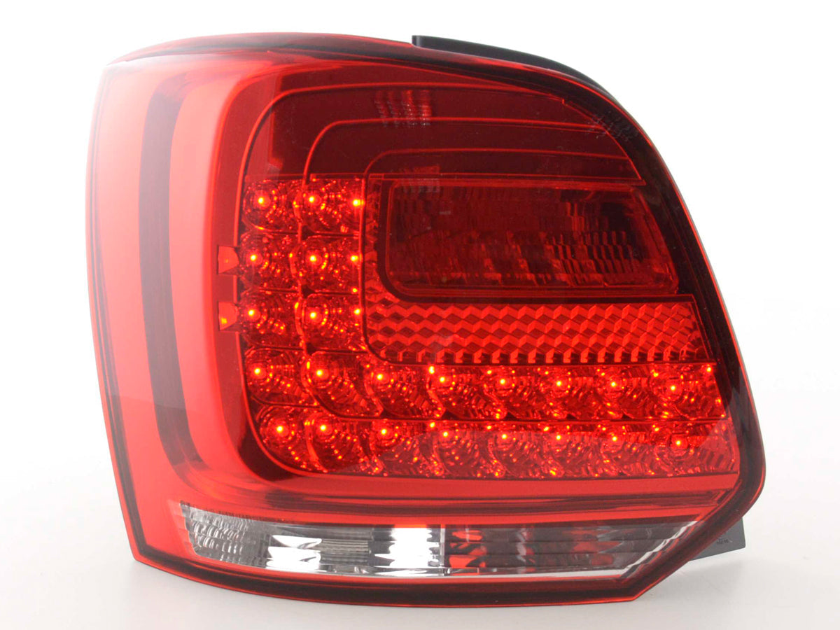 LED Rückleuchten Set VW Polo 6R Bj. ab 2009 klar/rot