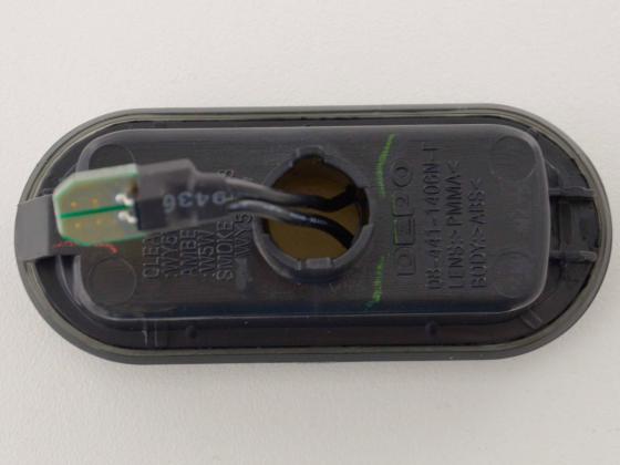 Seitenblinker Blinker Set LED VW Golf 4, schwarz