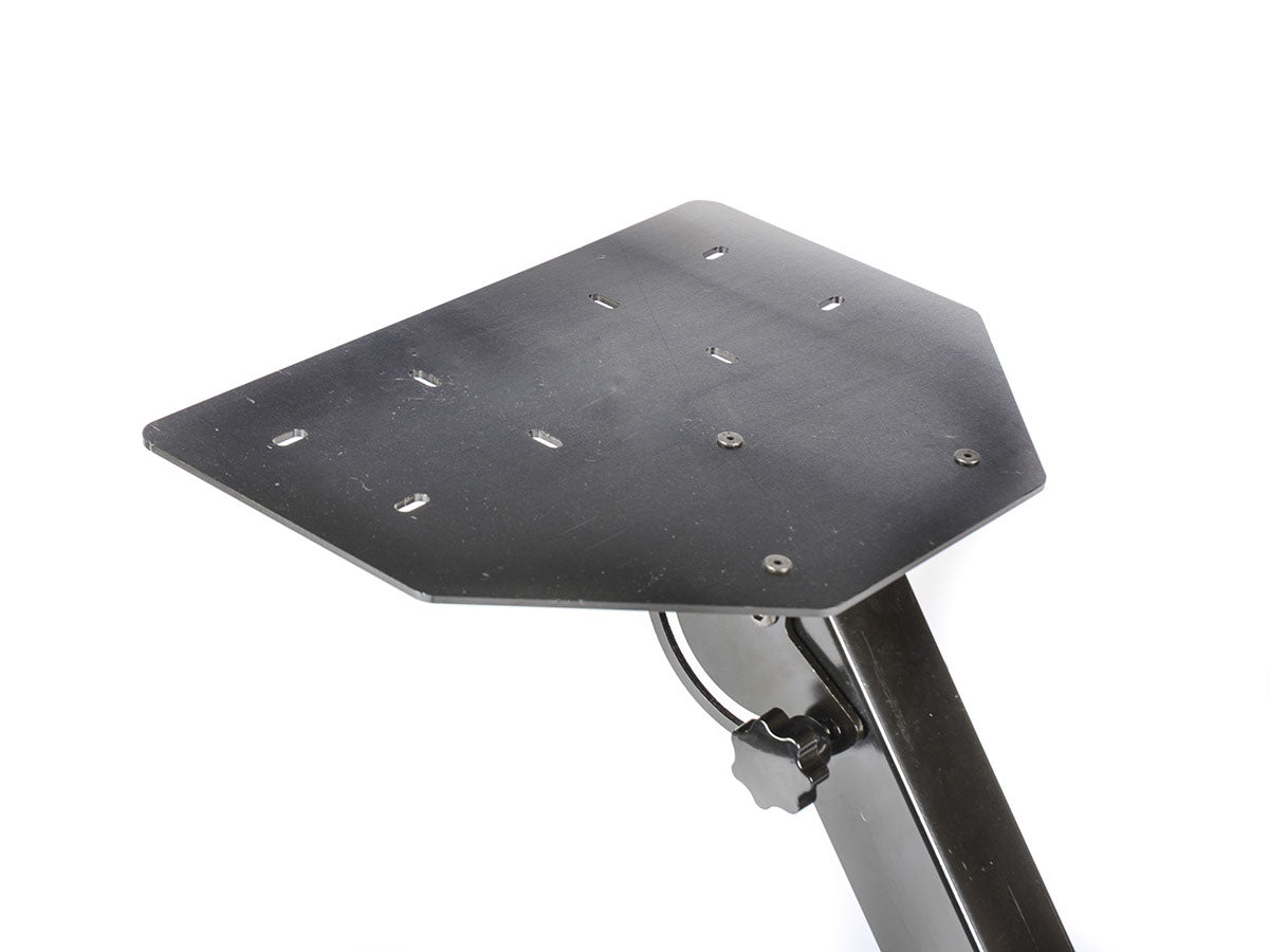 FK Lenkradhalterung Rennsimulator eGaming Lenkradgestell schwarz ohne Sitz