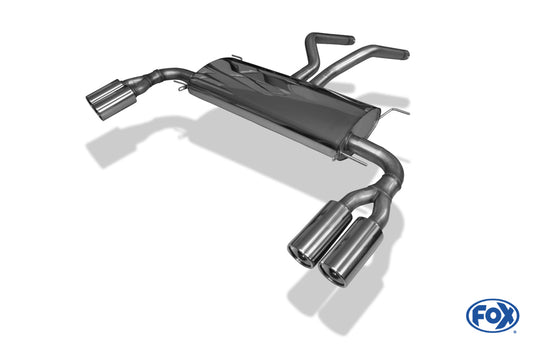 Range Rover III - LM Endschalldämpfer Ausgang rechts/links  - 2x90 Typ 13 rechts/links