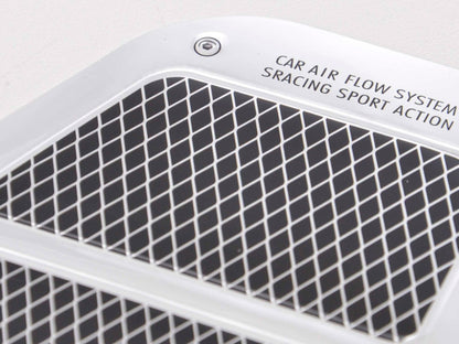 Lufteinlass Aufkleber Set 2x ca. 180 x 130 mm universal