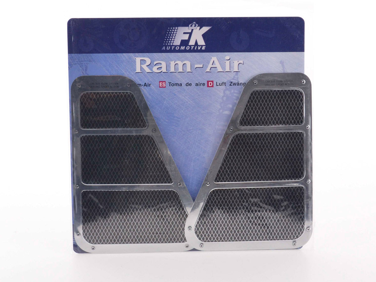 Lufteinlass Aufkleber Set 2x ca. 180 x 130 mm universal