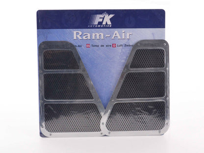 Lufteinlass Aufkleber Set 2x ca. 180 x 130 mm universal